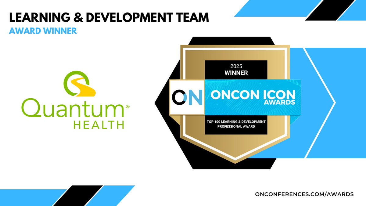 Quantum Health (@quantumhealth1) on Twitter photo <a href="/QuantumHealth1/">Quantum Health</a> has been named a Top 100 Learning & Development Team in the <a href="/onconferences/">OnConferences</a> 2025 #OnConIconAwards This award truly reflects the dedication of each Healthcare Warrior® here at Quantum Health, especially those on our Operational Learning and Quality Team! <a href="/QuantumHealth1/">Quantum Health</a> has been named a Top 100 Learning & Development Team in the <a href="/onconferences/">OnConferences</a> 2025 #OnConIconAwards This award truly reflects the dedication of each Healthcare Warrior® here at Quantum Health, especially those on our Operational Learning and Quality Team!