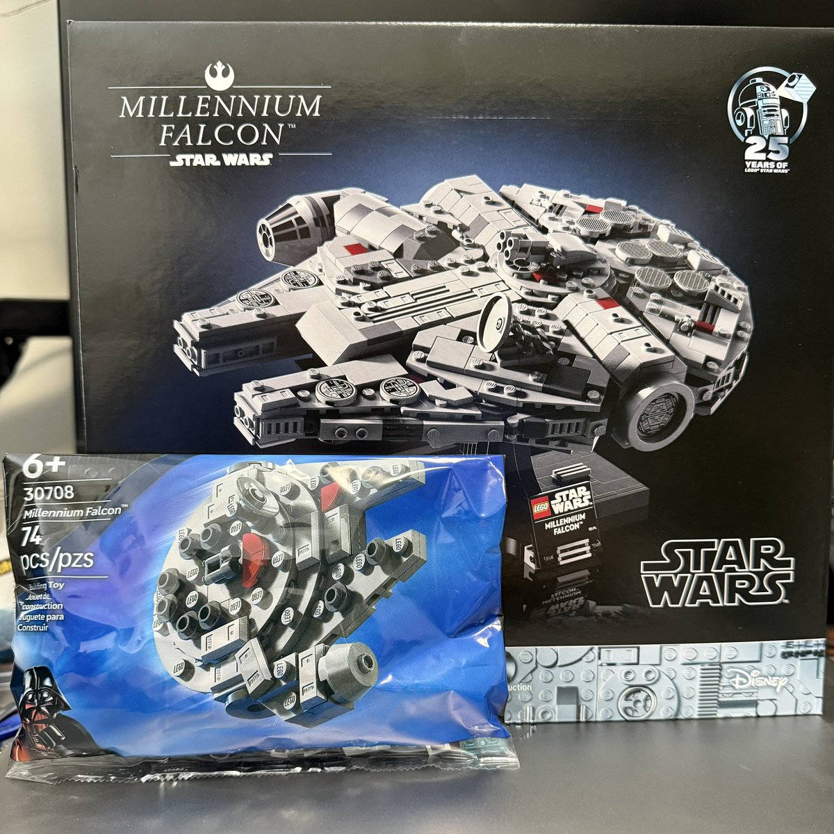 Because apparently I don’t have enough of a <a href="/LEGO_Group/">LEGO</a> backlog already, why not add two new Millennium Falcons to the mix?!