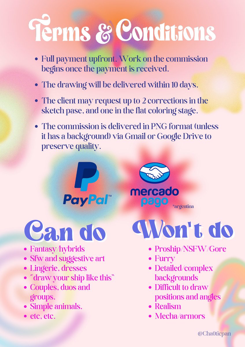 cha0ticpan's tweet image. * EMERGENCY COMISSIONS OPEN *

hii im from argentina and my economic situación is difficult right now, so i open comissions to pay for my needs.

is my first time doing this, please be patient w me.❤️‍🩹

💘RTs are appreciated

[tabla en español abajo]
#comissionsopen #comission