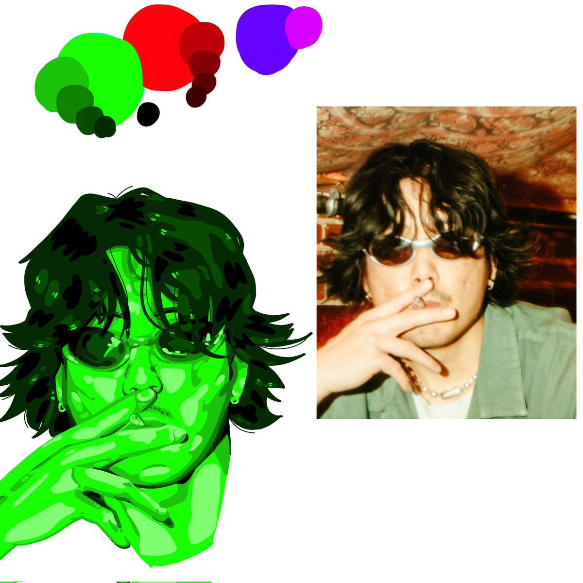 reluctantttt's tweet image. Finally working on something :)