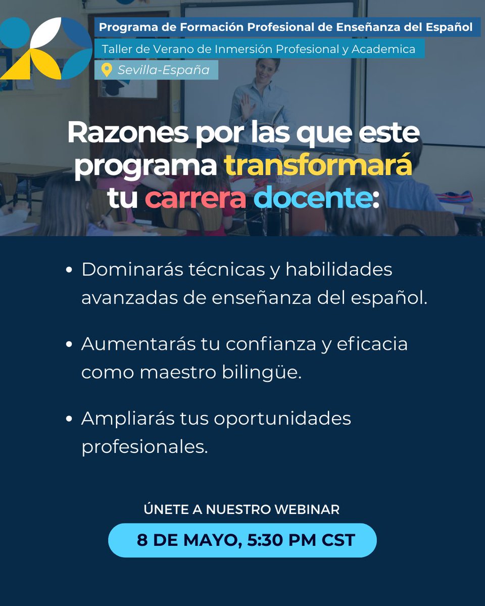 Teaching is a journey—and this one might change yours. Let’s talk bilingual education, growth, and what it means to teach with purpose. Join us live this May 8 and be part of something inspiring.
🔗 Register: forms.gle/HzoaJVp1KHghHr…
🌐 Zoom link: us06web.zoom.us/j/89118018815?…