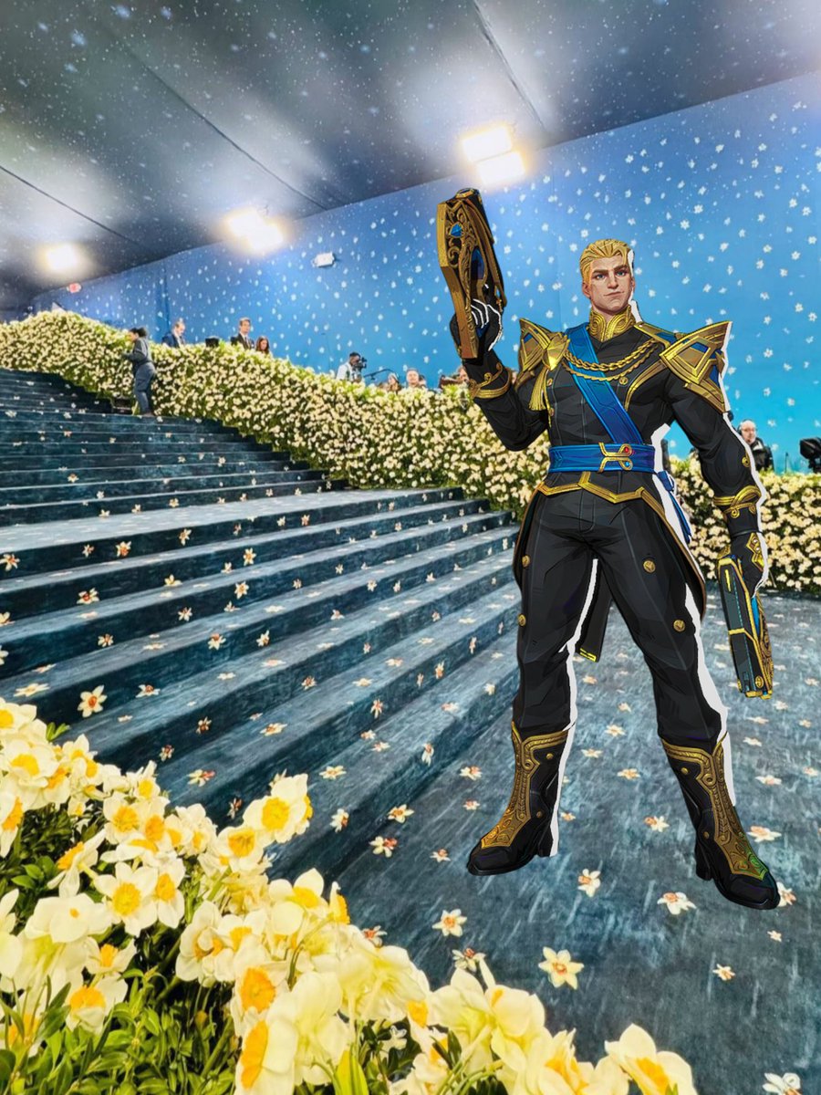 Starlord has arrived at the met gala