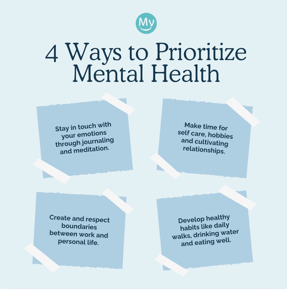 Explore four fundamental strategies that are crucial for nurturing your mental well-being, helping you to cultivate a more balanced and fulfilling life.  🌿 #MentalHealthMatters #MyPsychiatrist #Florida #Psychiatrist #Therapy #mentalhealth