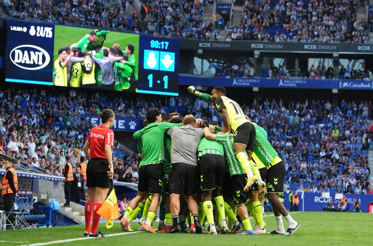 🟢El Real Betis ya es matemático que jugará al menos la Europa League la próxima temporada, tras perder el Mallorca en Girona (1-0)

👍 Los objetivos trazados para esta temporada están cumplidos y ahora queda un último esfuerzo para poner la guinda y superarlos, con la