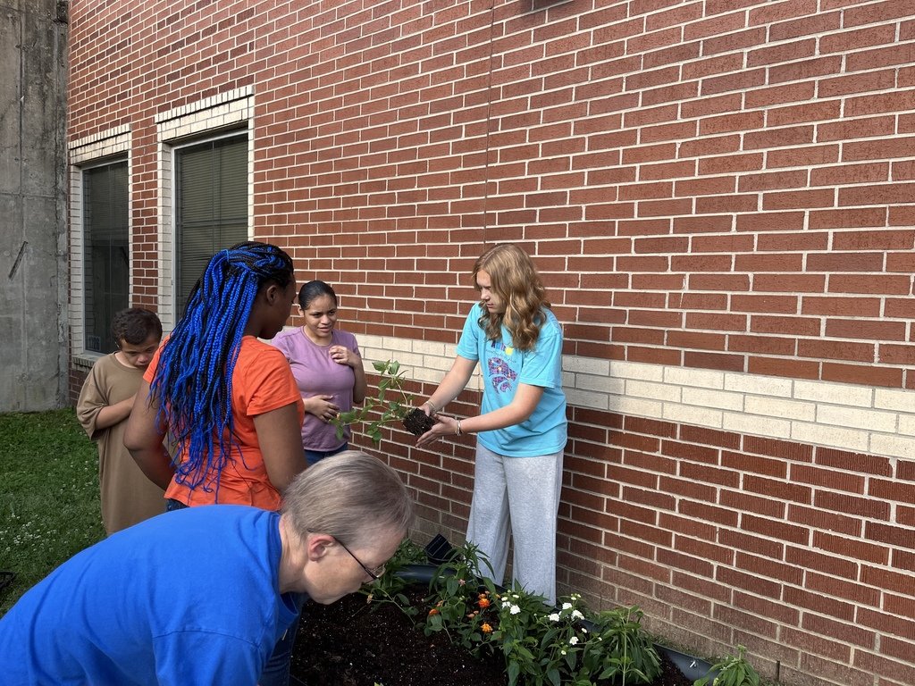 EHSGoCats's tweet image. Wildcats United worked together to create a Butterfly Garden under the direction of Mrs. Lucy.