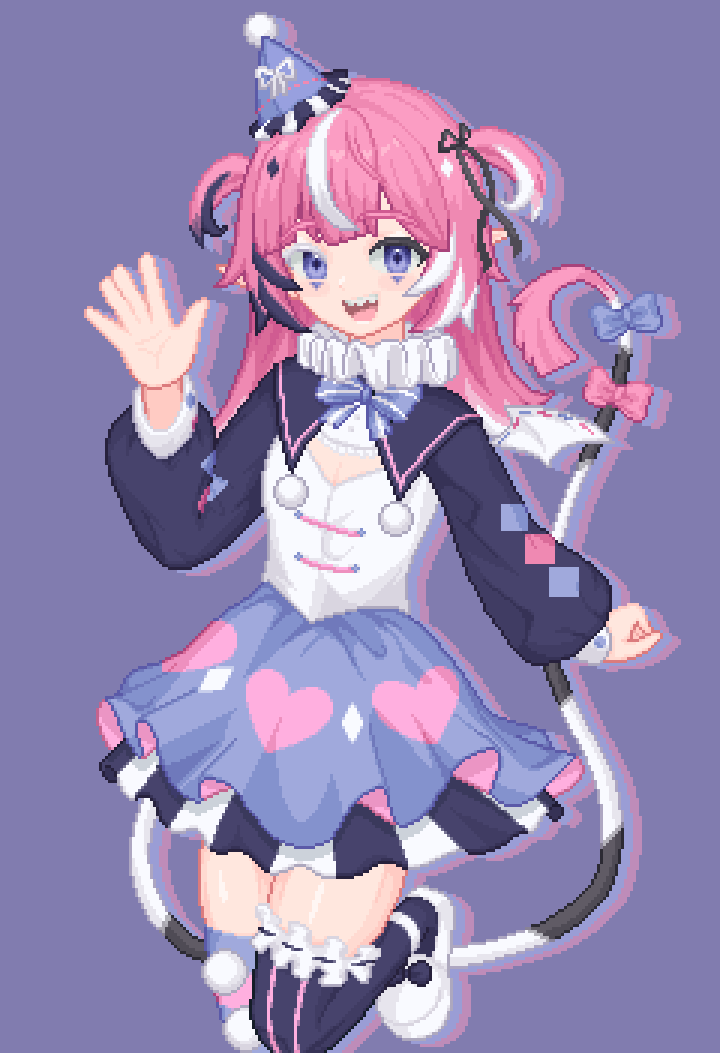 LamoreEXE 💾👾 (@lamoreexe) on Twitter photo NEW IMP IS SO CUTE!! Happy debut camila 🎉
#camilart #pixelart NEW IMP IS SO CUTE!! Happy debut camila 🎉
#camilart #pixelart