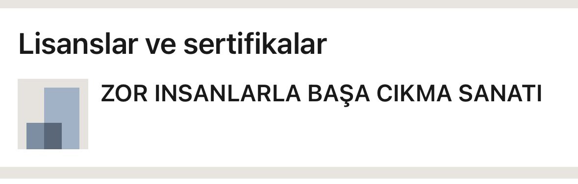 Artiriyorum…
Not: benim cv