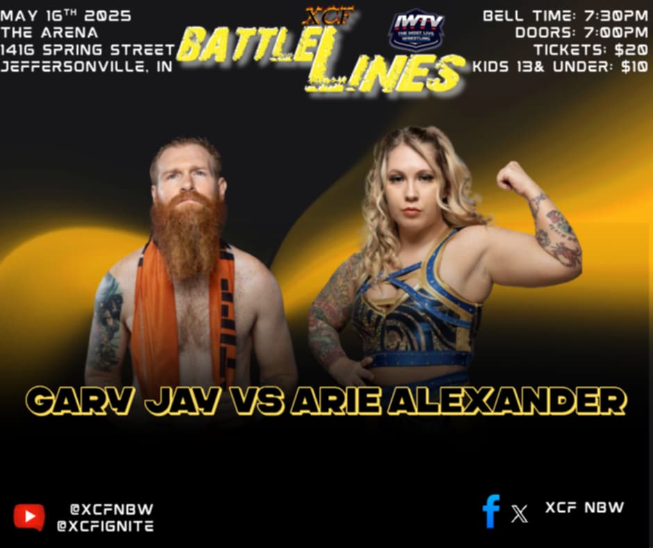 Another first time ever clash.
Stiff Robo Ginger vs 👸 of the German Suplex