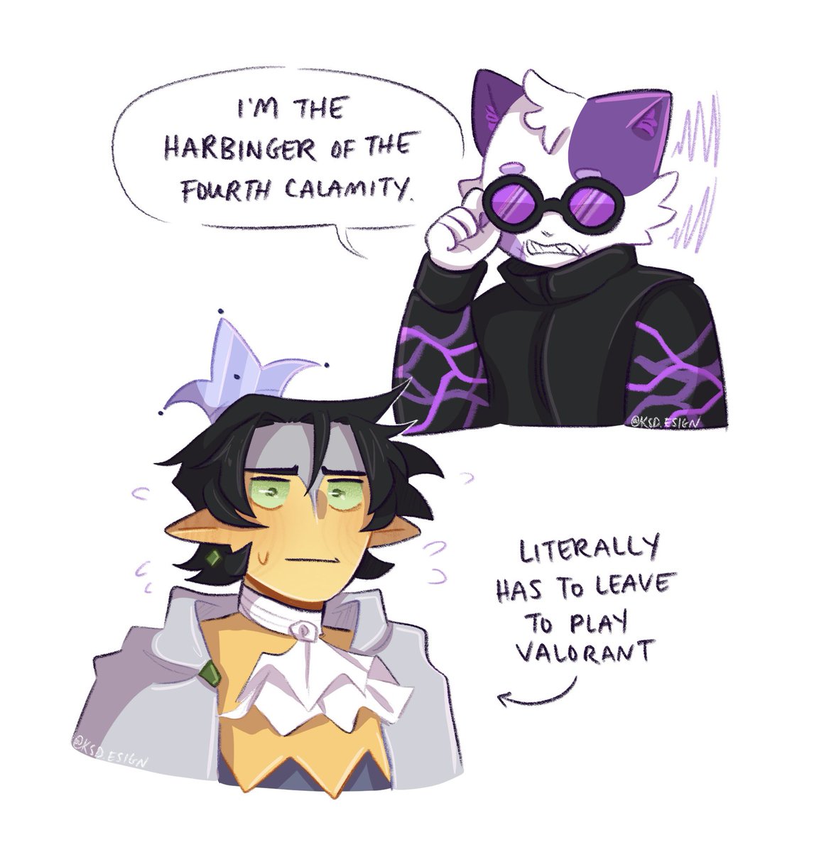 // a bit of blood

it’s all over for everyone once he finishes his valorant match, mark my words 🫵

#therealm #foolishfanart