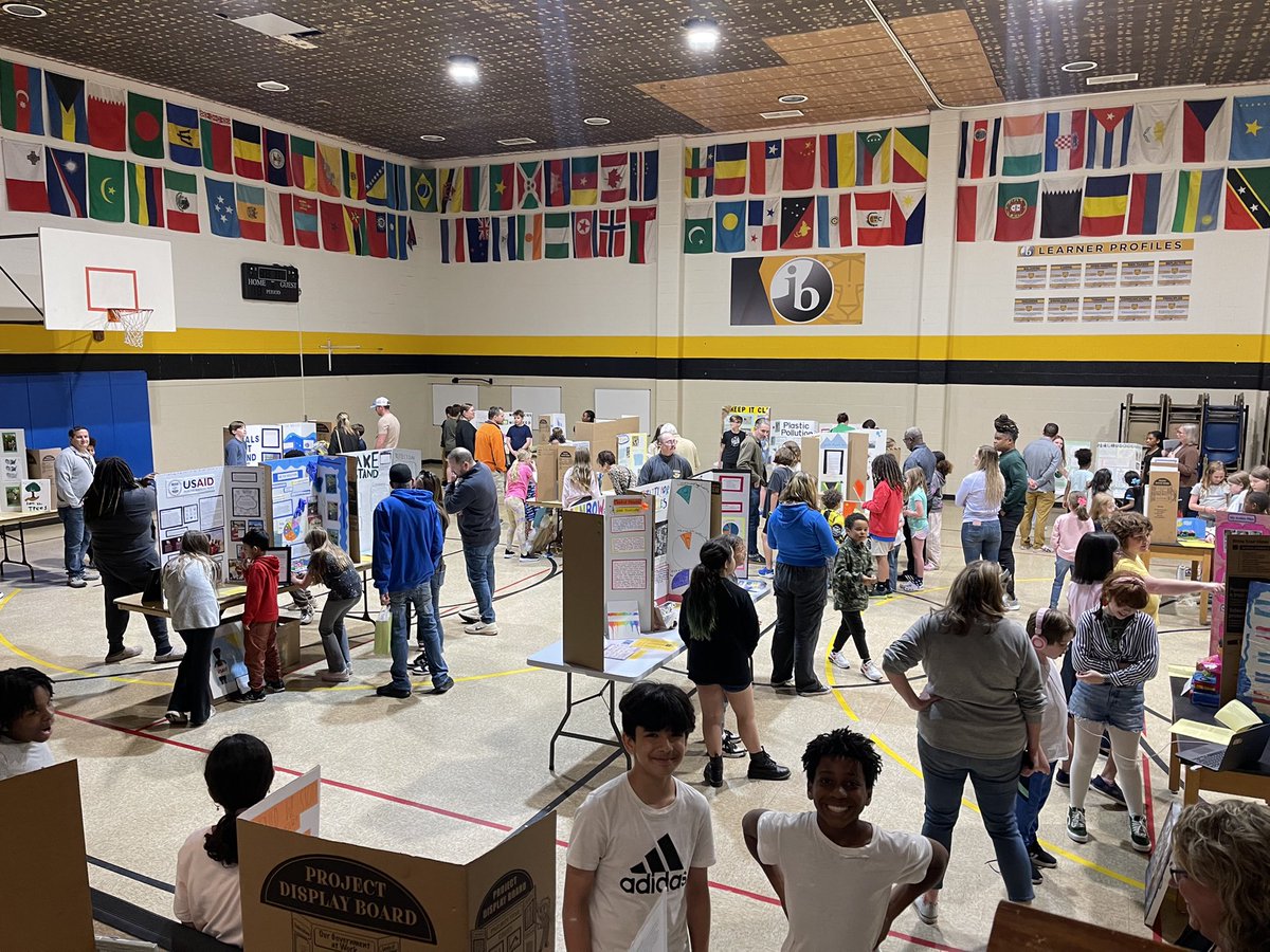 🌎 🎨Our 5th students had the opportunity to share their IB PYP Exhibition projects with the school and families today. 🌎📚 <a href="/brynn_kardash/">Brynn Kardash</a>  <a href="/IPSSchools/">IPS</a>