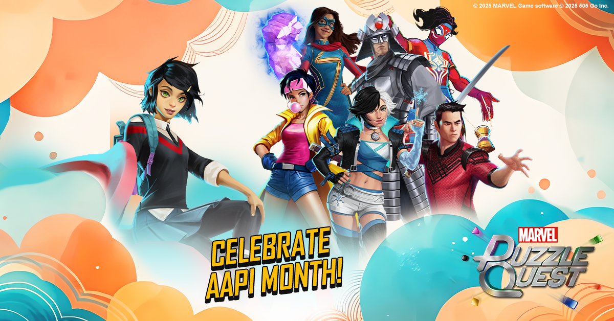 Celebrate AAPI Month and earn Daily Play tokens to a lmiited Vault by winning with Asian American and Pacific Islander Super Heroes!