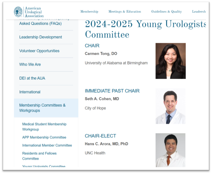 Urology@UNC (@uncurology) on Twitter photo 🚀 Congratulations to Dr. <a href="/HansArora/">Hans Arora, MD PhD</a> with <a href="/UNCurology/">Urology@UNC</a>, who is Chair of the 2025 - 2026 <a href="/AmerUrological/">Amer. Urol. Assn.</a> Young Urologists Committee! #AUA2025
bit.ly/3YinDYM 🚀 Congratulations to Dr. <a href="/HansArora/">Hans Arora, MD PhD</a> with <a href="/UNCurology/">Urology@UNC</a>, who is Chair of the 2025 - 2026 <a href="/AmerUrological/">Amer. Urol. Assn.</a> Young Urologists Committee! #AUA2025
bit.ly/3YinDYM