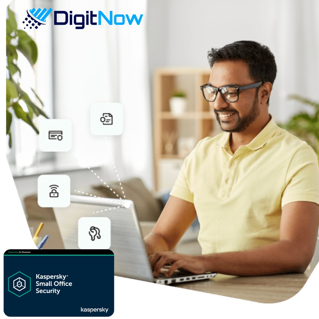 DigitNowMexico's tweet image. ¿Tienes una pequeña empresa y no sabes cómo protegerla?
👉 Prueba #Kaspersky #SmallOfficeSecurity con DigitNow:
🔒 Fácil, rápido y sin complicaciones
🎯 Ideal para negocios pequeños
💬 Asesoría gratis y descuentos especiales
🌐 digitnow.com.mx

 #PYME #Ciberseguridad