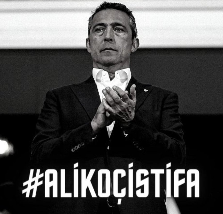 Devriniz bitti. Çarşamba gününe program ayarlamanız bittiğinizi net şekilde kanıtlıyor. Son çırpınışlarınız. Fenerbahçe’mize tekrardan kavuşacağız! #AliKoçİstifa