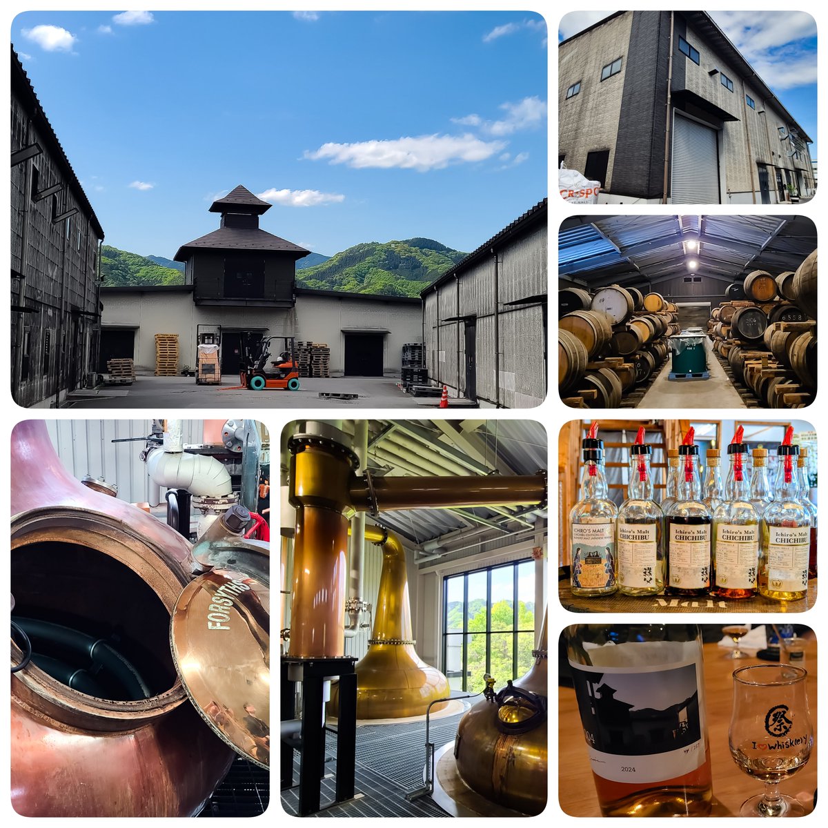 5月3日(土)はご縁があり久しぶりに秩父蒸留所見学へ

4年ぶりの見学だったので、色々変化があり勉強になりました😄