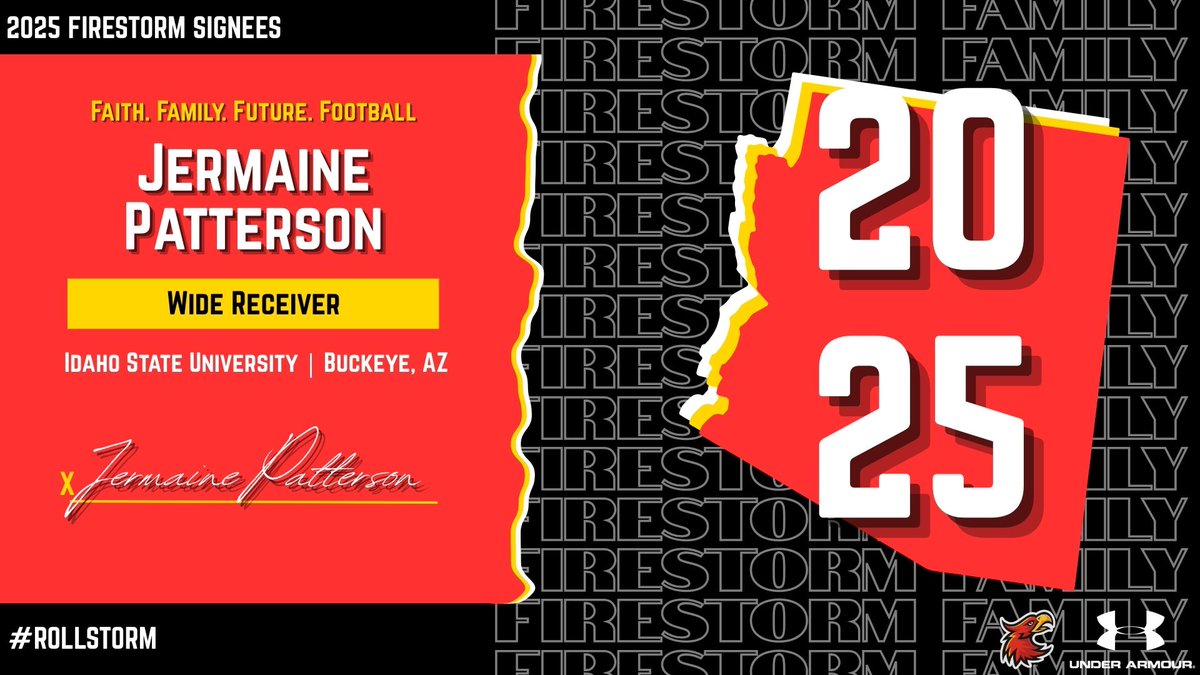 ACU Football ๐ฅ (@firestormfb) on Twitter photo Welcome to the FIRESTORM FAMILY Wide Receiver <a href="/daboiijermaine/">Jermaine Patterson</a> from Idaho State University Welcome to the FIRESTORM FAMILY Wide Receiver <a href="/daboiijermaine/">Jermaine Patterson</a> from Idaho State University