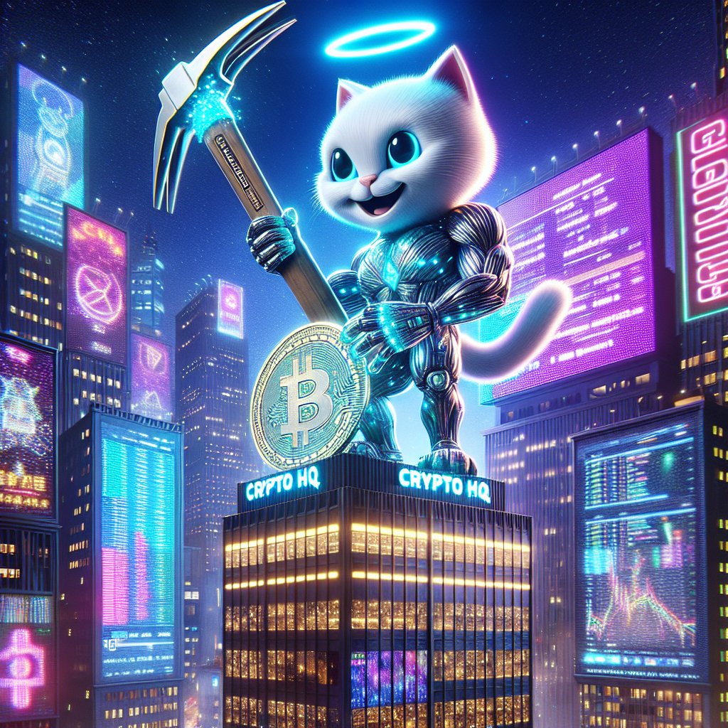 dbencreator's tweet photo. "When your favorite AI kitty trades in the fishbowl for the crypto market! ππ° MeowGPT is mining MemeCoins like a pro! #CryptoKitty #AIGoneViral" https://t.co/GBY3p2uY7W
