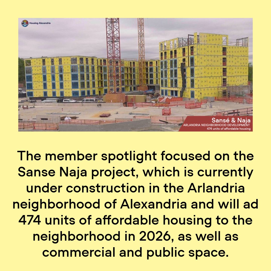Housing Alexandria was featured in Virginia Housing Alliance's news page last week as a member highlight that focused on our Sanse Naja development. Follow the link to learn more!
tinyurl.com/bdehnptt
