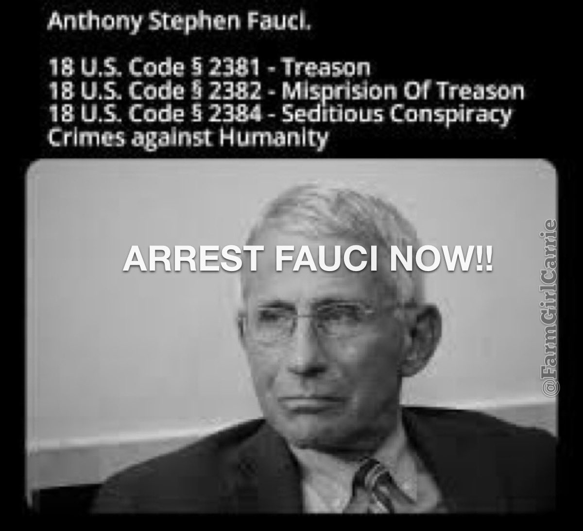 🚨Trump SIGNS EO 
To Ban Gain of Function Research Funding🚨 
We’re coming for you Fauci!!