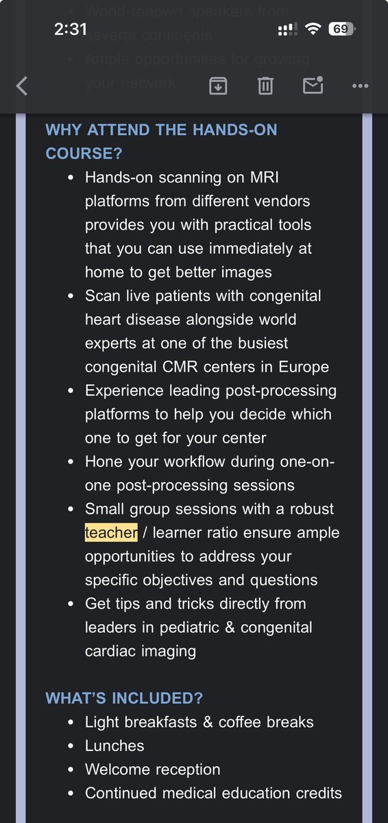 Vineeta Ojha (@vineetao17) on Twitter photo Interested in #whyCMR in CHD?
The early bird deadline for <a href="/SCMRorg/">Society for Cardiovascular Magnetic Resonance</a> mis year meeting in Munich has been extended!
Register by 9 May- scmr.site-ym.com/Login.aspx?opt…
Agenda- scmr.org/wp-content/upl…
<a href="/chiarabd/">C Bucciarelli-Ducci</a> <a href="/larsgrowo/">Lars Grosse-Wortmann</a> <a href="/carlosrochitte/">rochitte</a> <a href="/purviparwani/">Dr. Purvi Parwani</a> <a href="/vass_vassiliou/">Vass Vassiliou</a> <a href="/mingyen_ng/">Ming Yen Ng, MBBS</a> Interested in #whyCMR in CHD?
The early bird deadline for <a href="/SCMRorg/">Society for Cardiovascular Magnetic Resonance</a> mis year meeting in Munich has been extended!
Register by 9 May- scmr.site-ym.com/Login.aspx?opt…
Agenda- scmr.org/wp-content/upl…
<a href="/chiarabd/">C Bucciarelli-Ducci</a> <a href="/larsgrowo/">Lars Grosse-Wortmann</a> <a href="/carlosrochitte/">rochitte</a> <a href="/purviparwani/">Dr. Purvi Parwani</a> <a href="/vass_vassiliou/">Vass Vassiliou</a> <a href="/mingyen_ng/">Ming Yen Ng, MBBS</a>