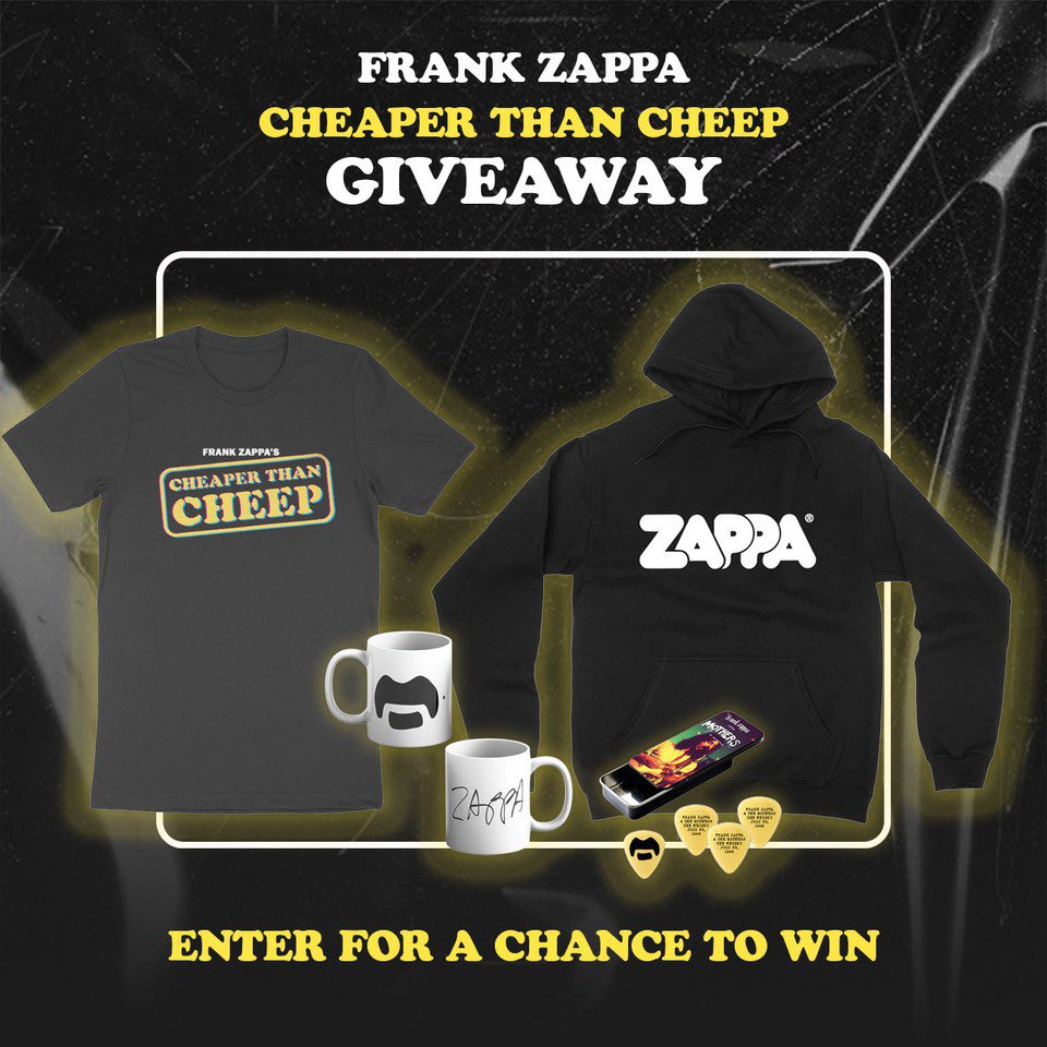 To mark the arrival of ‘Cheaper Than Cheep’, we’ve partnered with <a href="/uDiscoverMusic/">uDiscover Music</a> Music to give away some glorious Zappa essentials.

Enter here: udiscovermusic.com/competitions/f…