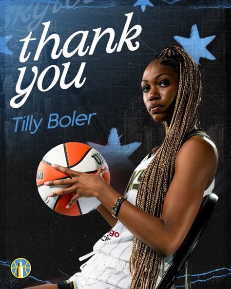 Missed this from the other day, but the Chicago Sky have waived Tilly Boler after her seven point, one steal performance in her only preseason game