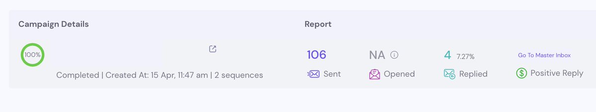 Them: Cold email doesn't work for us.

Me: Try running a campaign.

Them: Ok, we did it – still doesn't work.

Me: What was reply %?

Them: 7%.

Me: That's very good, weird to see you didn't get results. Hold on - how many contacts did you reach out to?

Them:

🤦‍♂️