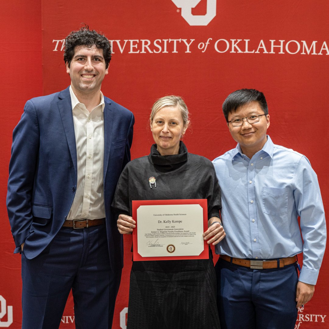 Please join us in congratulating Dr. Kempe on receiving the Robert A. Magarian Faculty Award! This student-selected honor recognizes her accomplishments in teaching, research, and mentorship.  

#MedicalEducation #surgery