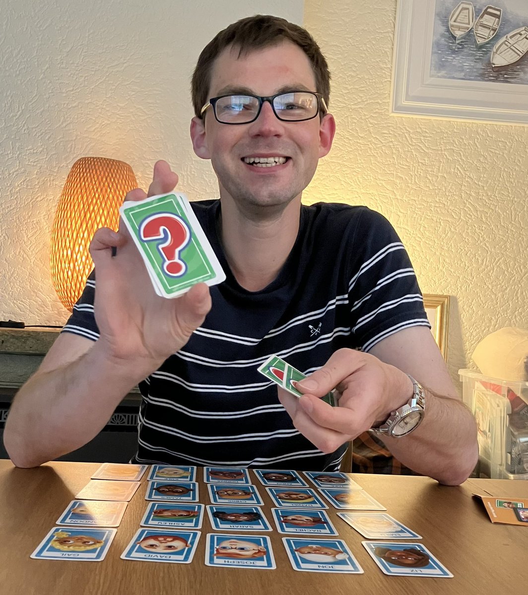Guess who⁉️ Back to work tomorrow, but enjoying the last moments of the Bank holiday by playing some of our favourite travel games. 😀🏕️

#AccessibleAdventures #GamesNight
