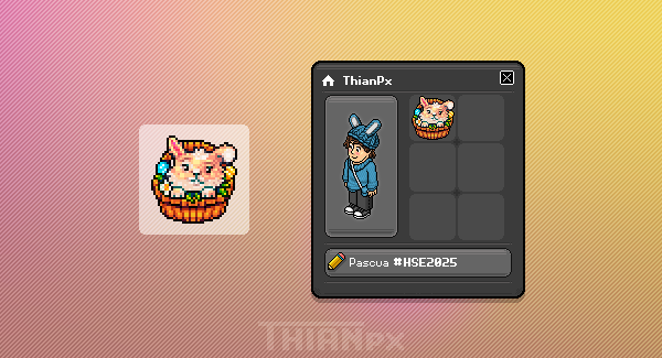 Hey! Thian here 🐰

He estado un poco (muy) ausente por aquí, pero poco a poco voy retomando el pixel art y alguna que otra comisión. 
Ahora bien, me gustaría mostrarles algunas placas que no alcancé a subir (Halloween, Día de la Mujer, Pascua) ❤

#Habbo #pixelartist