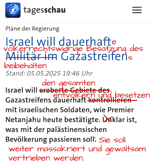 Fabian Goldmann (@goldi) on Twitter photo Zumindest auf eine Sache ist in diesen chaotischen Zeiten Verlass: Auf die Verschleierung israelischer Verbrechen durch die <a href="/tagesschau/">tagesschau</a>. Zumindest auf eine Sache ist in diesen chaotischen Zeiten Verlass: Auf die Verschleierung israelischer Verbrechen durch die <a href="/tagesschau/">tagesschau</a>.