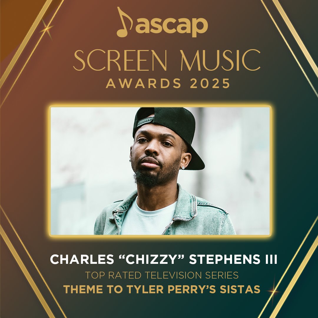 yaboychizzy's tweet photo. Last week I won my 3rd ASCAP Award for the theme song of Tyler Perry's Sistas. Now on its 9th season &amp; syndicated! Grateful, thank you to everyone at @ASCAP @SistasOnBET 🎹✍🏾🎶🎬#Composer #MusicProducer #Songwriter #SistasOnBet https://t.co/WbVq5PnWHS