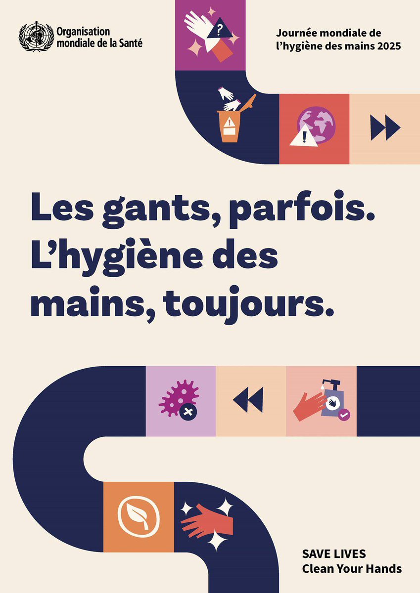 Le 5 mai, célébrons la journée mondiale de l'hygiène des mains! Saviez-vous que cela sauve des millions de vies chaque année? #hygiene #santé #lavagedesmains #journéemondialedelhygienedesmains #hygienedesmains