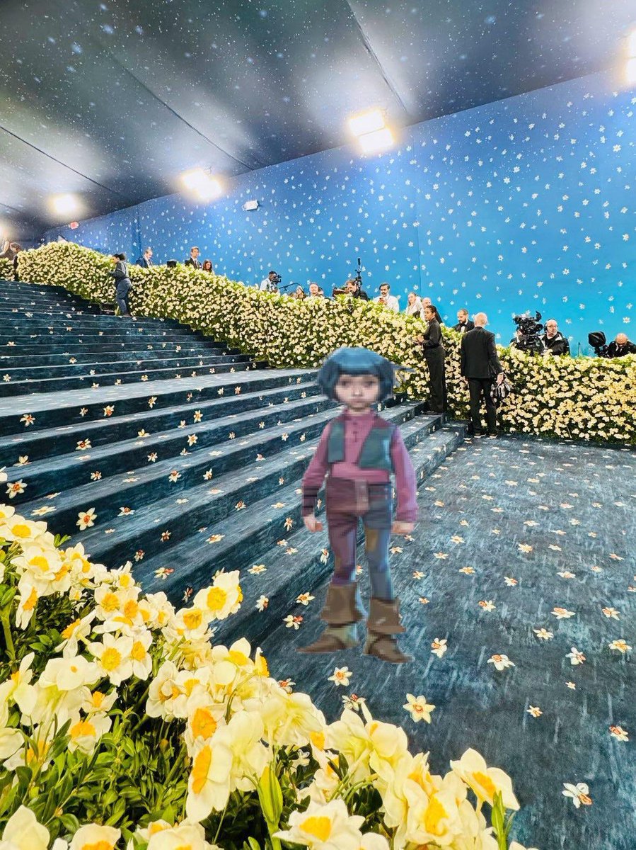 powder at the met gala