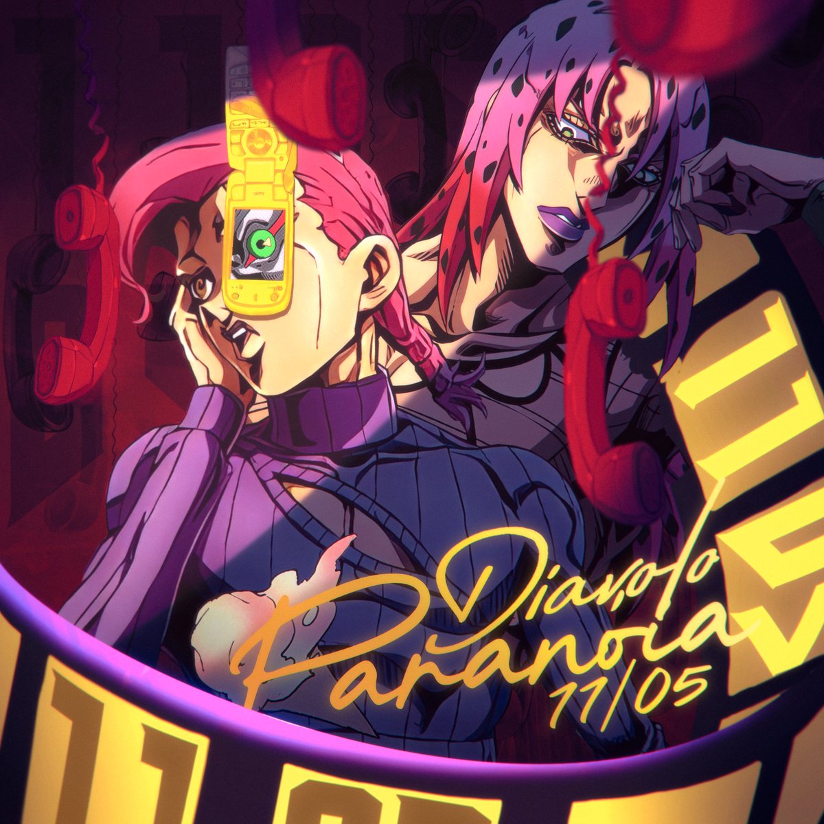 Diavolo | Paranóia (JoJo's Bizarre Adventure) 
Este Domingo, as 18h15 🩷💛