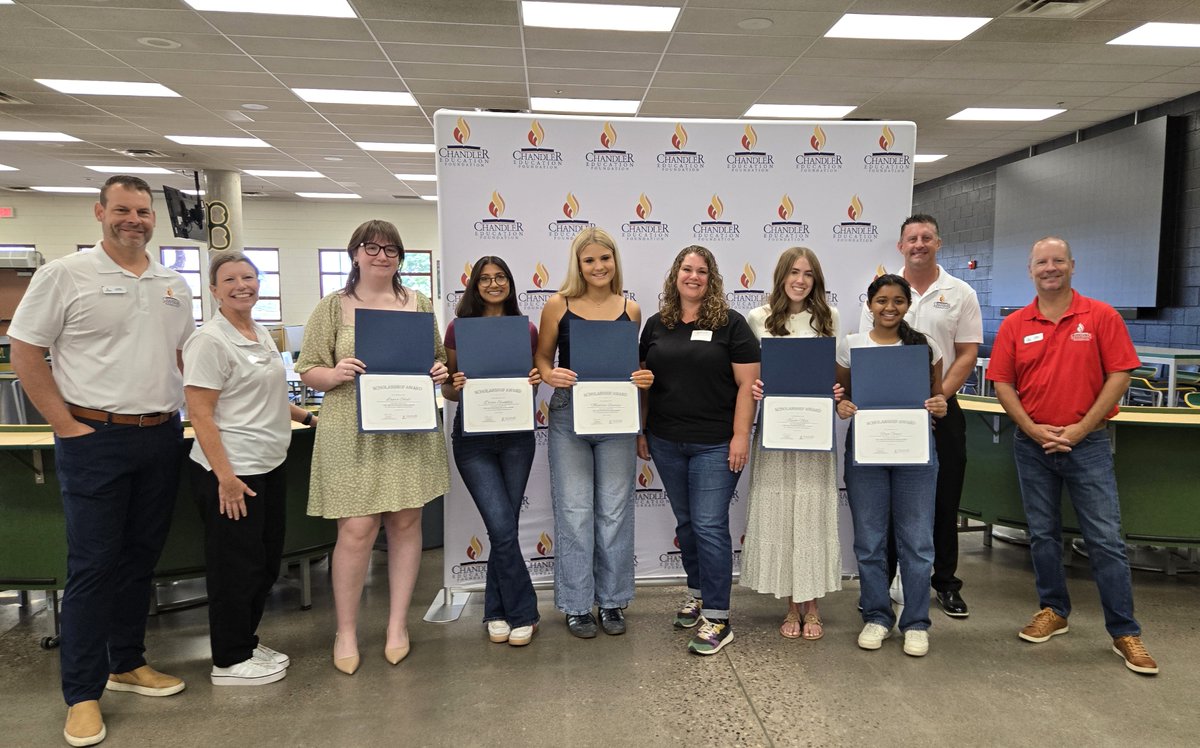 Chandler Education Foundation tweet media