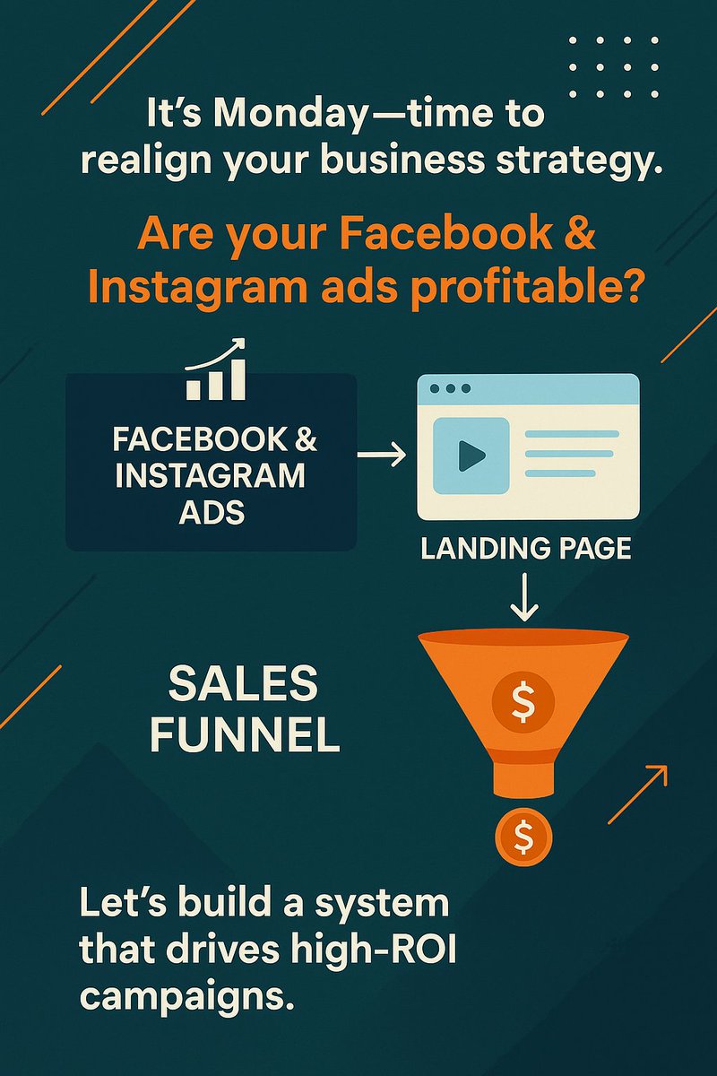 PRIMUSEMPIRE1's tweet image. Most business owners run ads without a system.

That’s like pouring water into a leaky bucket.

A well-built sales funnel = less ad spend, more ROI.

If you’re tired of guessing and want results, DMs are open.

#MondayMotivation #SalesFunnelBuilder #AdsThatWork