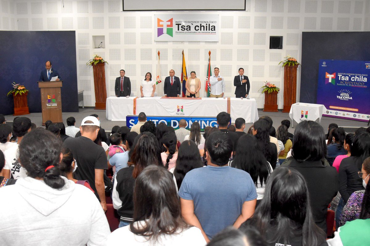 Gobernación SDT 🇪🇨 (@gobertsachila) on Twitter photo ¡El <a href="/IST_TSA_CHILA/">IST TSA' CHILA</a> arrancó con toda la energía el periodo académico 2025! Este acto de inauguración contó con presencia del 𝐆𝐨𝐛𝐞𝐫𝐧𝐚𝐝𝐨𝐫, 𝐌𝐢𝐠𝐮𝐞𝐥 𝐐𝐮𝐞𝐳𝐚𝐝𝐚, quien motivó a los estudiantes a seguir apostando por la educación como motor de cambio. ¡El <a href="/IST_TSA_CHILA/">IST TSA' CHILA</a> arrancó con toda la energía el periodo académico 2025! Este acto de inauguración contó con presencia del 𝐆𝐨𝐛𝐞𝐫𝐧𝐚𝐝𝐨𝐫, 𝐌𝐢𝐠𝐮𝐞𝐥 𝐐𝐮𝐞𝐳𝐚𝐝𝐚, quien motivó a los estudiantes a seguir apostando por la educación como motor de cambio.