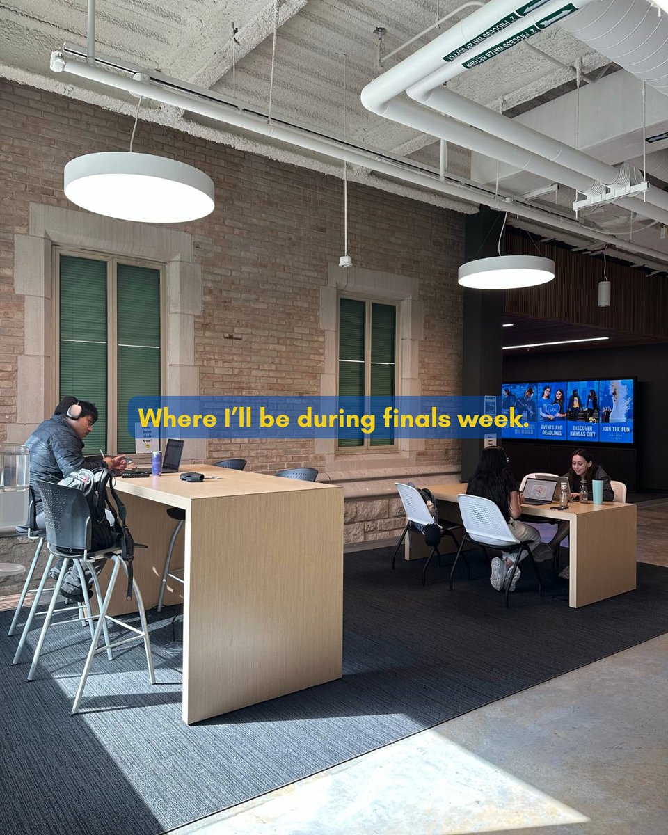 Good luck during finals week, Roos!