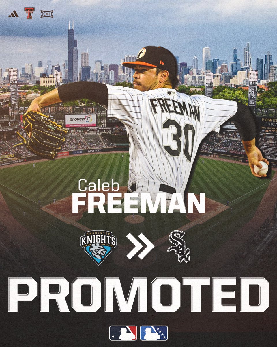 Have another Red Raider heading to Chicago! 

Caleb Freeman has been called up by the Chicago White Sox! 

#WreckEm | #RaidŦheShow