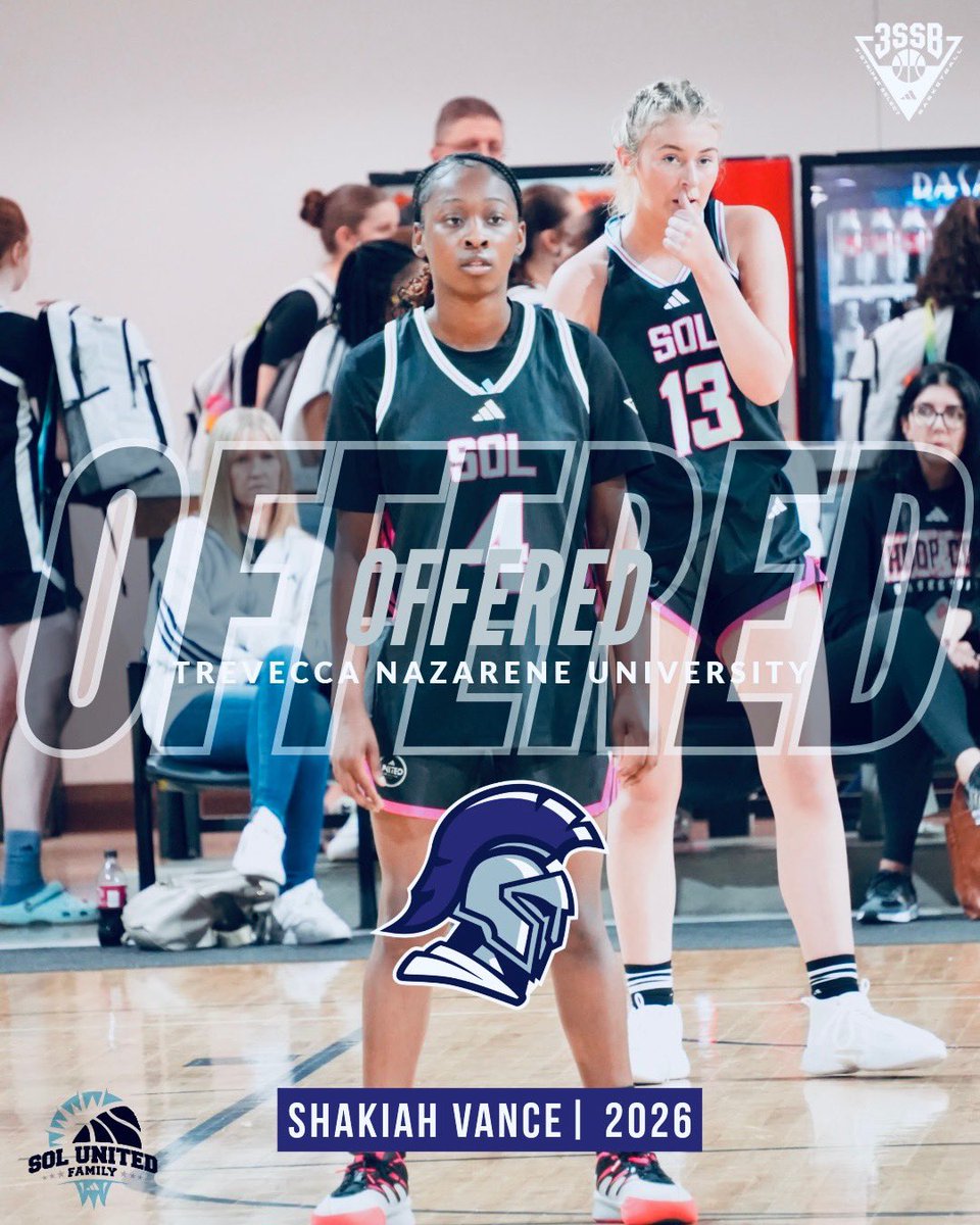 Big congratulations to Sol sister  Shakiah Vance on her  offer from the Trevacca University 🏀