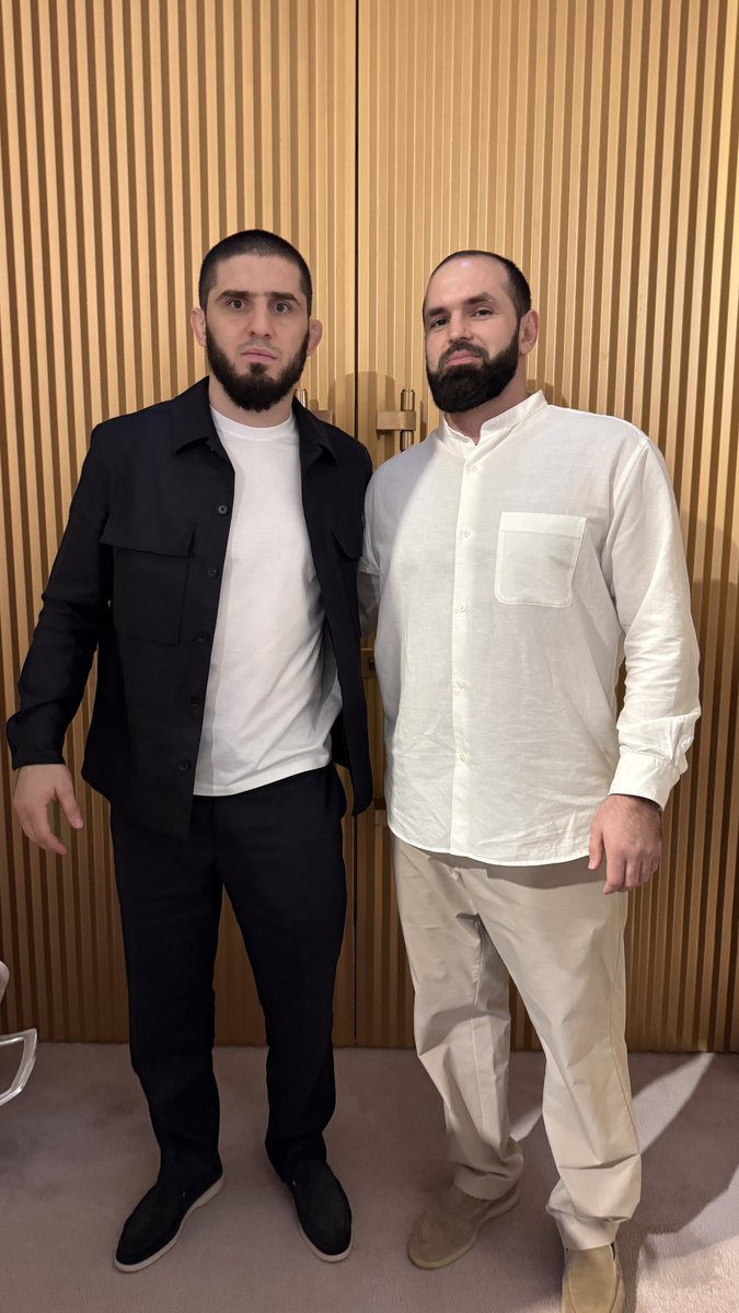 Always happy to see our p4p king <a href="/MAKHACHEVMMA/">Makhachev Islam</a>