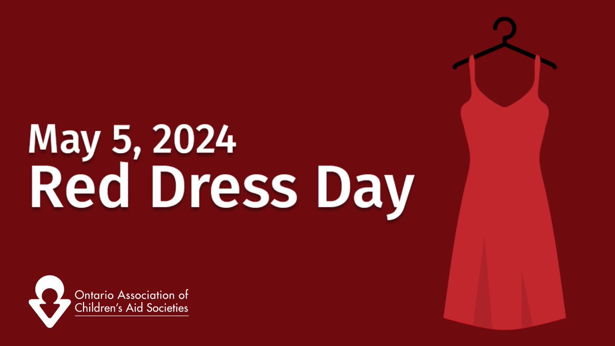 May 5th is National Day of Awareness for Missing and Murdered Indigenous Women and Girls. Do you know why we wear red on #MMIWG2S day? It's because it's the only colour the spirits can see — we wear red so they can see us, and we can see them.