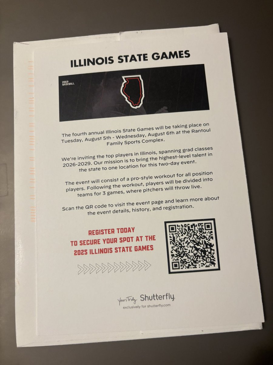Thank you <a href="/PrepBaseballIL/">Prep Baseball Illinois</a>!