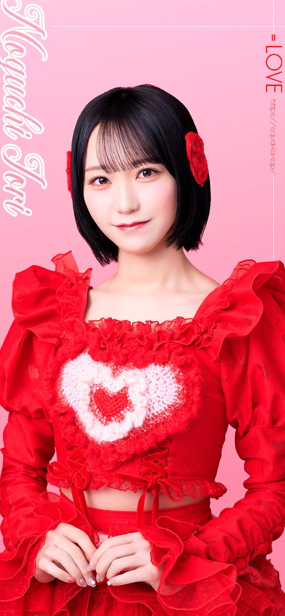 TikTokライブ中作成 イコラブ 野口 衣織 iPhone用壁紙 サイズ2532×1170