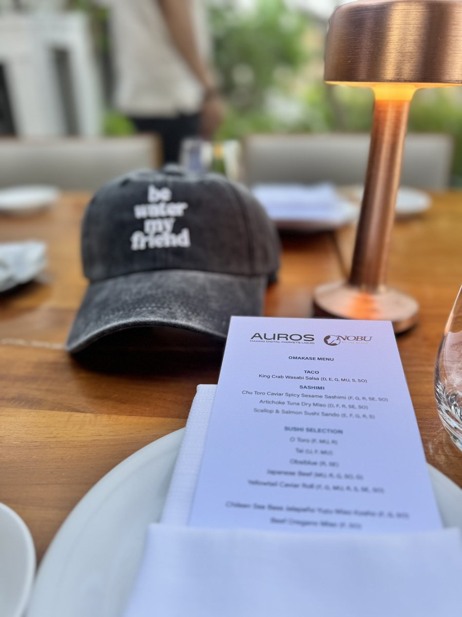 gm🫡 The Auros team is back at work-desks full, coffee flowing, and inboxes overflowing. But our hearts? Still in Dubai, reliving those epic partner meet-ups and late-night brainstorming. Can’t wait to turn those irl connections into even bigger moves this year! 👷