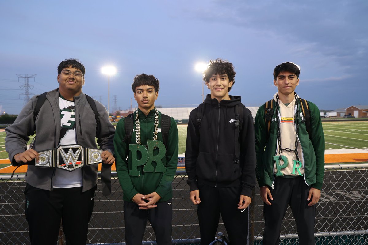 PCHSTrackXC's tweet photo. Anil with a double PR earns the Throws Belt. Saaranash epic 300 Hurdles PR. Emiliano double PR. Adrian double PR. Great night at Romeoville. #PRChain https://t.co/qDUpI2flWN