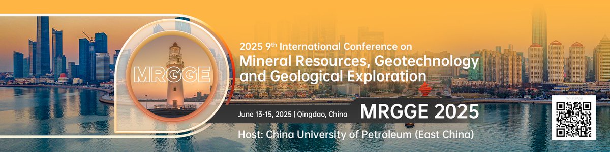 AiScholar01's tweet image. 2025 9th International Conference on Mineral Resources, Geotechnology and Geological Exploration (MRGGE 2025) will be held on June 13-15, 2025, in Qingdao.

Conference Website:
ais.cn/u/veYbIr

#conference #MineralResources #Geotechnology #GeologicalExploration
