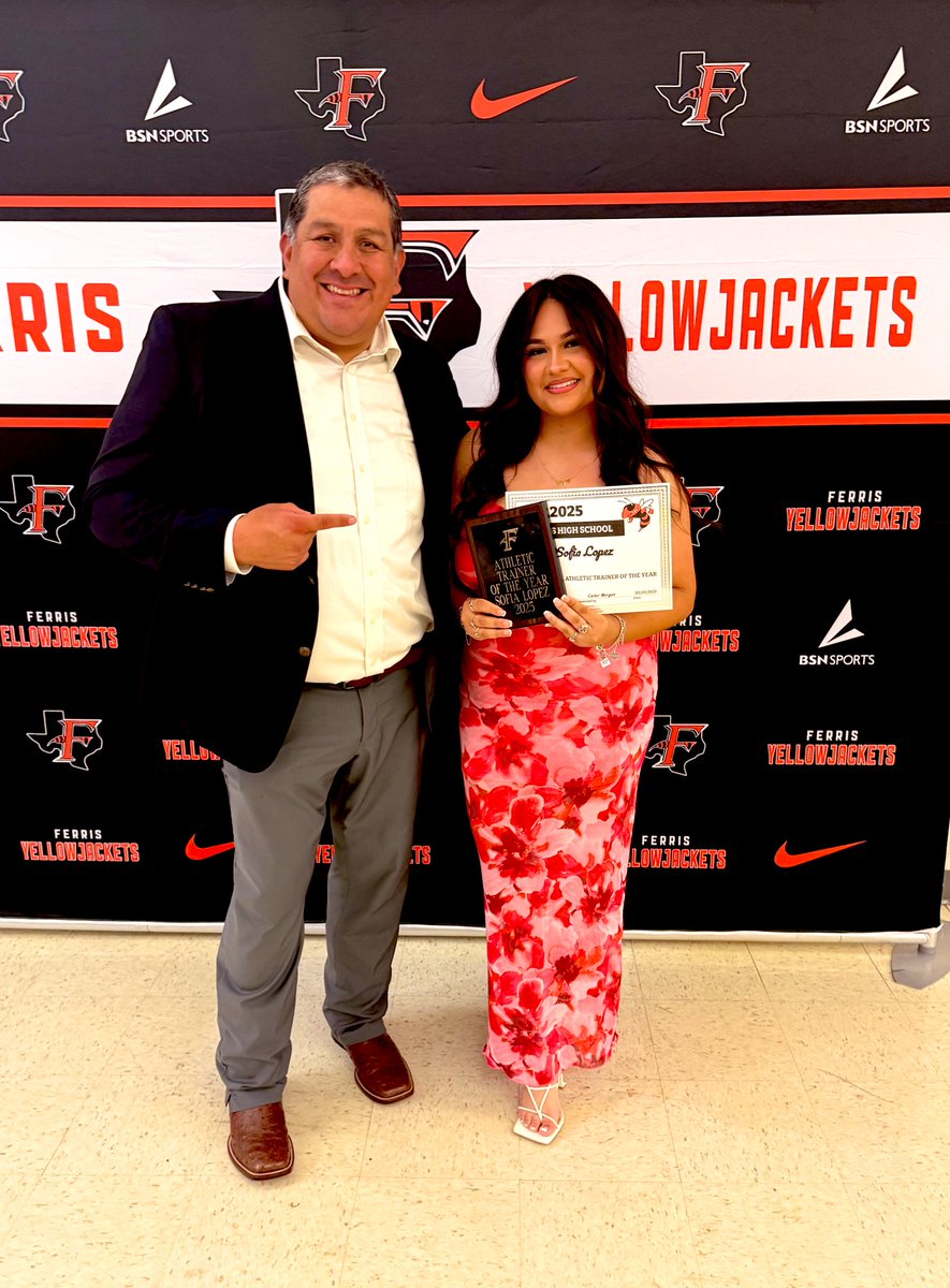 Tonycastillo (@castillo_ac) on Twitter photo Congratulations to our Athletic Trainer Sophia Lopez for being accepted to the athletic Trainer program at Texas Tech!! <a href="/TechAthletics/">Texas Tech Red Raiders</a> <a href="/JacketNationFHS/">Ferris Yellowjackets Athletics</a> <a href="/FerrisISD/">Ferris ISD</a> <a href="/ferrisallsports/">Ferris All Sports Club</a> <a href="/FerrisFB_/">Ferris Football</a> Congratulations to our Athletic Trainer Sophia Lopez for being accepted to the athletic Trainer program at Texas Tech!! <a href="/TechAthletics/">Texas Tech Red Raiders</a> <a href="/JacketNationFHS/">Ferris Yellowjackets Athletics</a> <a href="/FerrisISD/">Ferris ISD</a> <a href="/ferrisallsports/">Ferris All Sports Club</a> <a href="/FerrisFB_/">Ferris Football</a>