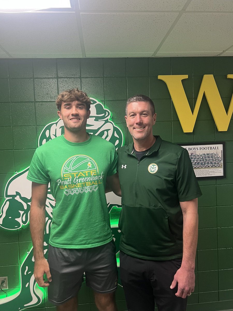 Thank you Coach <a href="/GrantChesnut/">🇺🇸Grant Chesnut</a> for coming out and visiting‼️‼️‼️
#coloradostate